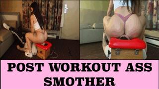 Goddess Jordyn - Post Workout Sweaty Ass Smother - {HD 1080p}