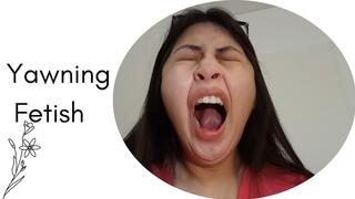 Opening my huge mouth for you without stopping