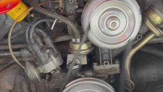 Revving de tamanco na Volkswagen 1972