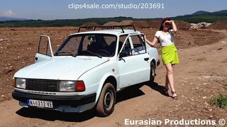 259 B - Katya bumpy driving pedal cam