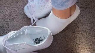 First Day Out in My White Vans