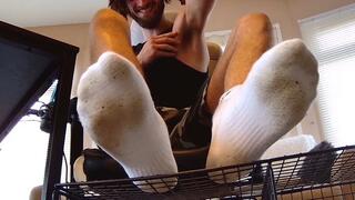Sweaty dirty socks & feet humiliation