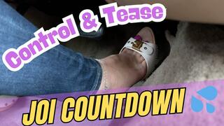 Powerful Pedal Temptation: My Mules, Control, and Tease – JOI Countdown