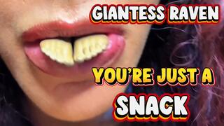 VIRAL OUTBREAK OF TINIES - YOU’RE JUST A SNACK FOR GIANTESS RAVEN