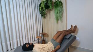 Mistress Lousie Marcada Facesits a slave with her amazing butt