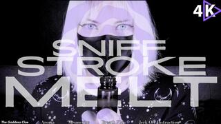 Sniff, Stroke, Melt - 4K - The Goddess Clue, Mesmerizing Aphrodisiac Aroma Causes Loss Of Thought And Function, Echoing Voice, Eye Contact, Holding Breath Play, Jerk Off Encouragement