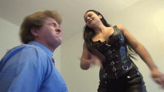 BREAKING HIM IN :BRUTAL FACE SLAPPING INITIATION