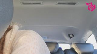 Smoking in the car at Sunrise with Coughing and Nose Blowing and Spit Bubbles Volume 3