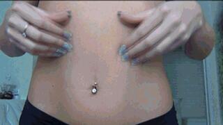 I vacuuming my stomach very deep N7c