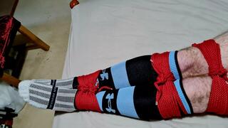 Miss M watches her helpless bed bound victim