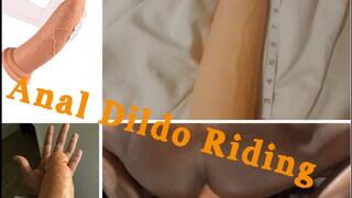 Anal Dildo Riding – Oiled Prostate Pounding