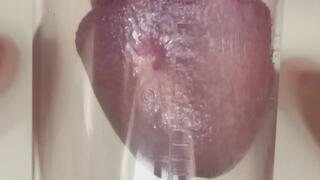 Cock pumping Journey filling the tube