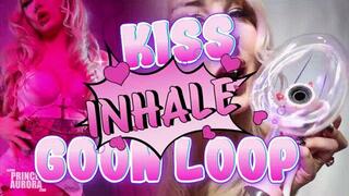 Kiss inhale gooner