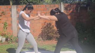 Who’s the Strongest? BBW Wrestling Fun!