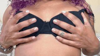 Shrunk by Your Stepsister (4K MP4) Daisy Ducati: Giantess, Ebony Foot Fetish, Breast Smother