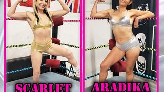 1253-Beware The Barefoot Tickle - Female Wrestling