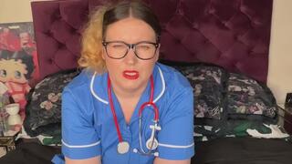 Nurse FFW ridicules needle dick loser