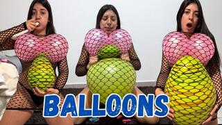 Balloon Inflating Under My Clothes