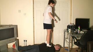 Schoolgirl Trampling Sophie
