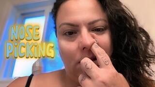 Snotty Goddess Malory vs. The Booger: Spooley Edition - Nose-Picking Taboo