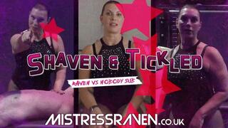 [1104] Shaven and Tickled