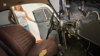 Barbara drives to work with failure brakes Volkswagen Beetle