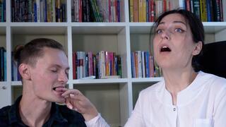 BITING DOCTOR’S FINGERS THERAPY! (HD)