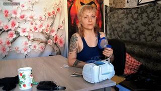 Aerosol Masturbation and orgasm