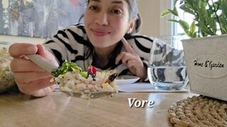 My dessert was 2 shrunken men