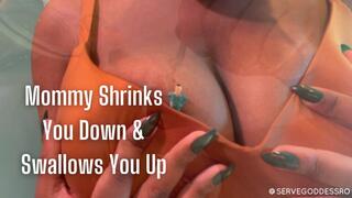 Step-Mommy Shrinks You Down and Swallows You Up - Royal Ro ebony giantess vore hd mp4 1080p