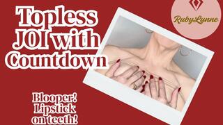 MILF TOPLESS JOI WITH COUNTDOWN
