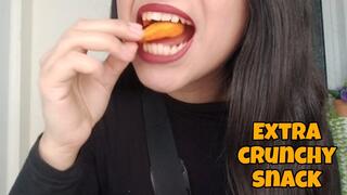 ASMR extra crunchy snack