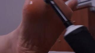 Vol. 2: Toothbrush Tease While She's on the Phone. Can She Keep Her Focus?