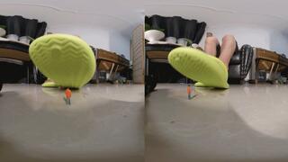 Tony's smelly feet outshine those of dwarfs in 3DVR180 shoes