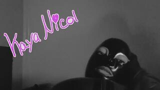 The Honor of Serving as KayaNicol’s Seat: Black and white