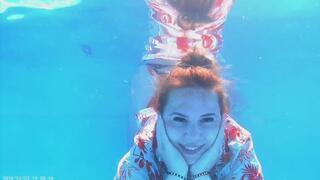 Long breath holding underwater