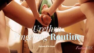 FeetingMe 76 | Urethra Play on a Sex Swing ( Down POV)