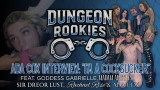 Ada Cox's Interview - I'm a Cocksucker