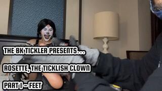 ROSETTE, THE CLOWN - PART 1 - FEET