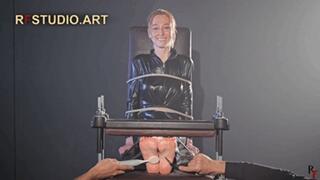 Frida - A Tickle Toy - Catsuit, Toe Press, Ballgag, Blindfolds and Nosehook (FULL HD MP4)