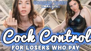 Cock Control for Losers who pay