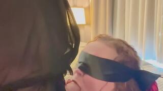 BBW sucks & fucks Trans girl I Ends in hot facial