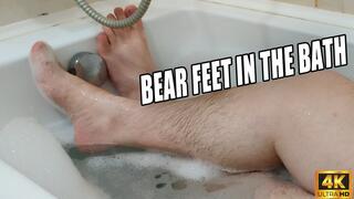 KingMarti: Bear Feet In The Bath - 4k UHD 2160p