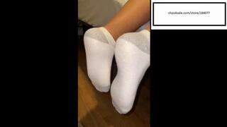 Delicious dirty hanes from camera man pov