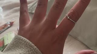 Hand worship + Nails fetish