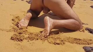 Ladysilva naked my hot ass on The beach