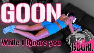 Study Time on the Couch - Goon For ME While I Study and Ignore You