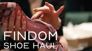 Findom Shoe Haul - Designer High Heel Shopping Spree with Finsub