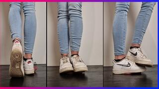 Nike Air Full Weight Cock Crush and Spitting - Painsisters