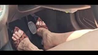 Excited Molly Flooring Her Dates Car!